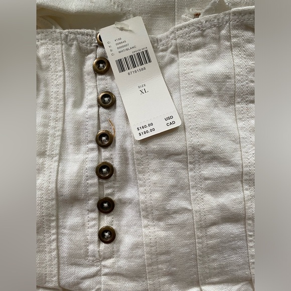 Anthropologie Pilcro Flutter Sleeve Midi Dress XL new with tag - Picture 5 of 5